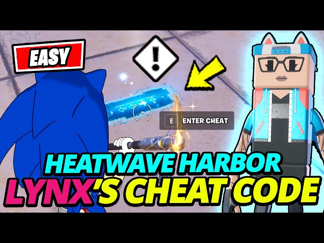 How to EASILY Enter Lynx's Cheat Code at Heatwave Harbor - Fortnite Wrixel Skin Quest