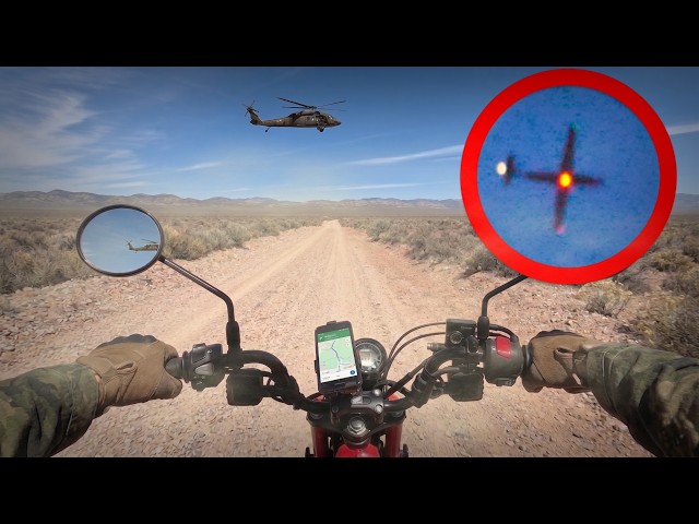 AREA 51 Aircraft Encounters While Exploring Remote Entrances
