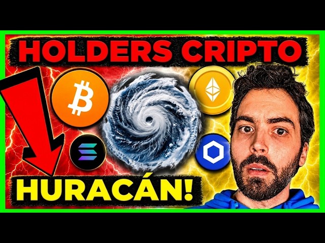 Un Huracán está por golpear las cripto.. (GRANDES NOTICIAS)