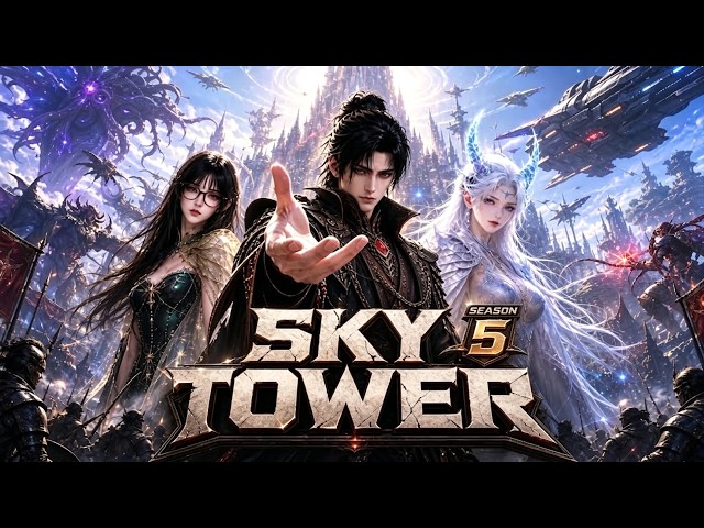 【DUB】Season 5:Lowest Watchtower Awakens! Infinite Upgrades to Defeat Alien Motherships! #3danime