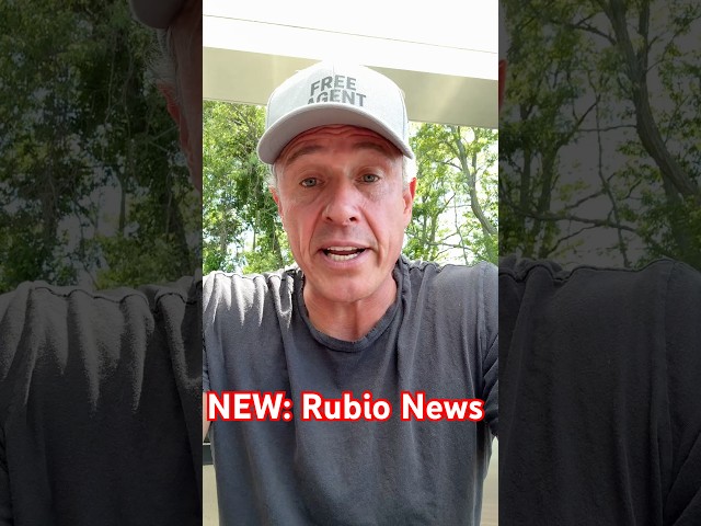 NEW: BIG NEWS on Rubio today…
