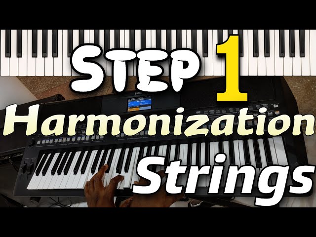 Keyboard Strings Tutorials (Play it the right way) - Step 1