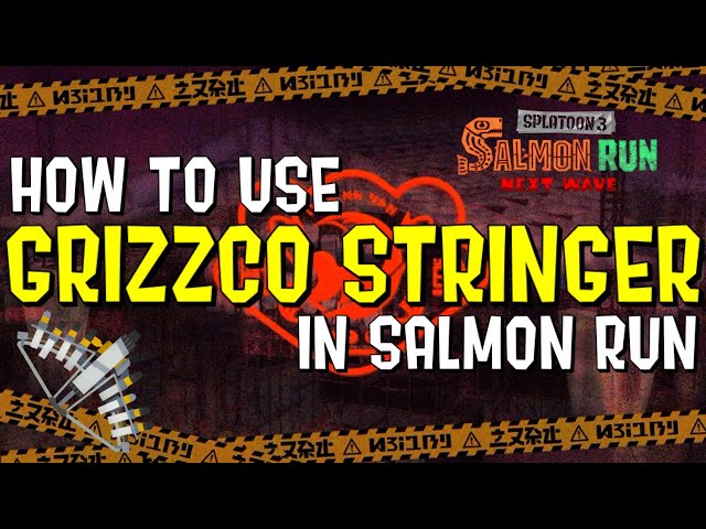 Weapon Guide: Grizzco Stringer in Salmon Run (Splatoon 3)