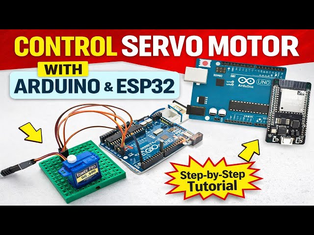 how to connect servo motor to arduino | servo motor esp32 | servo motor arduino code | servo motor