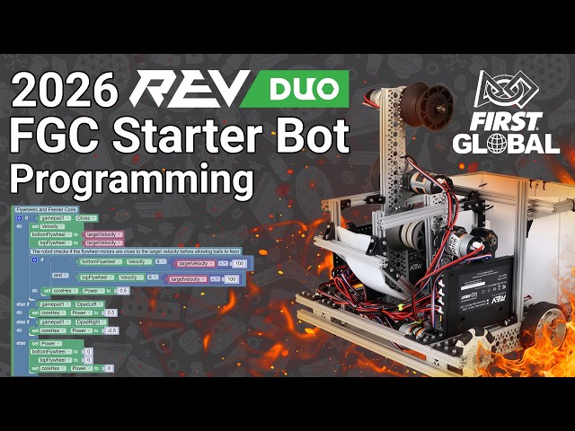 Programming the 2026 REV DUO FGC Starter Bot