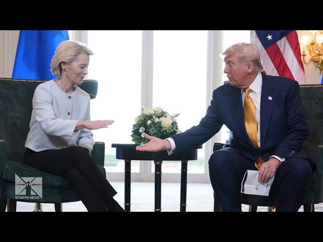 EU slams the brakes on Trump trade deal over Greenland power play