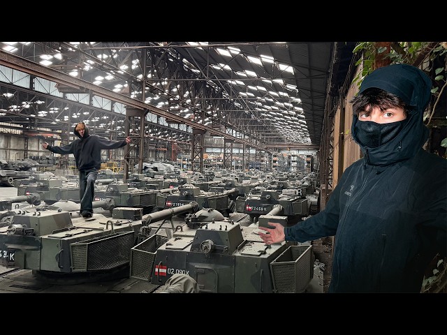 We Found 1000+ Abandoned Tanks Inside Warehouse....