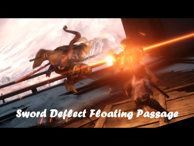 Sekiro - Sword Deflect Floating Passage Practice