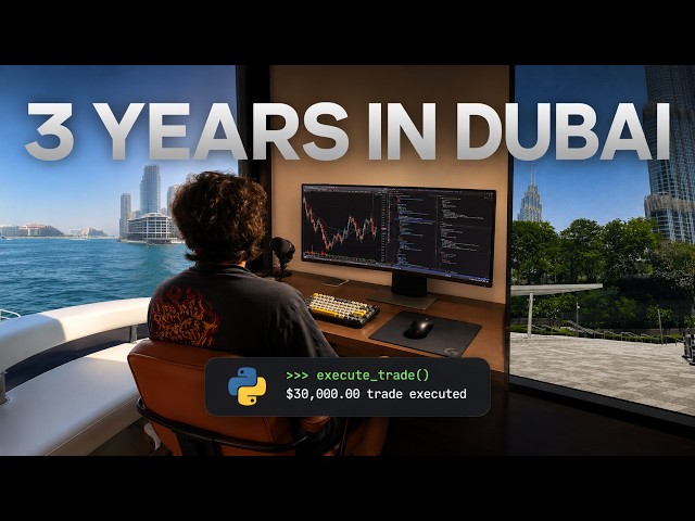I left everything to trade in Dubai at 22. Was it worth it?