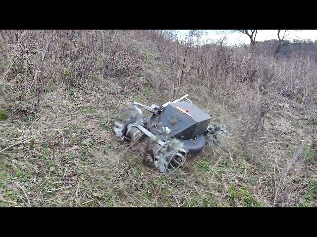 Grator Lowrider Ferngesteuerter mäher für steile Hänge
