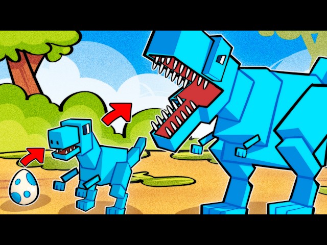 I Evolved Through a Dinosaur's Life!