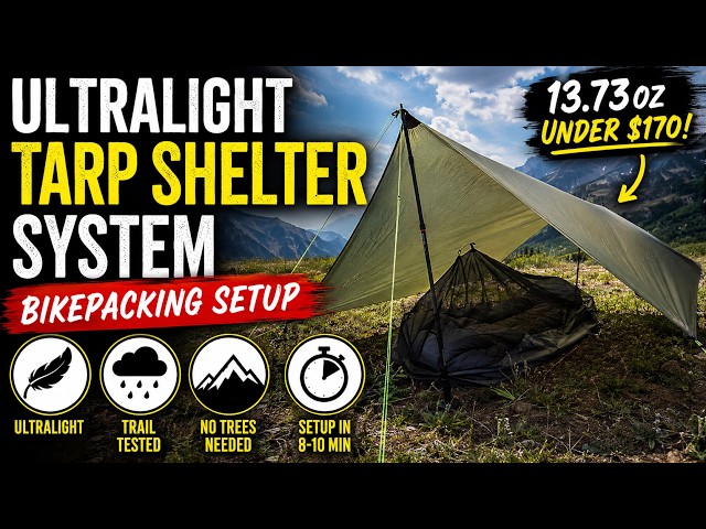 I Replaced My Tent With This 13.7 oz Bikepacking Shelter