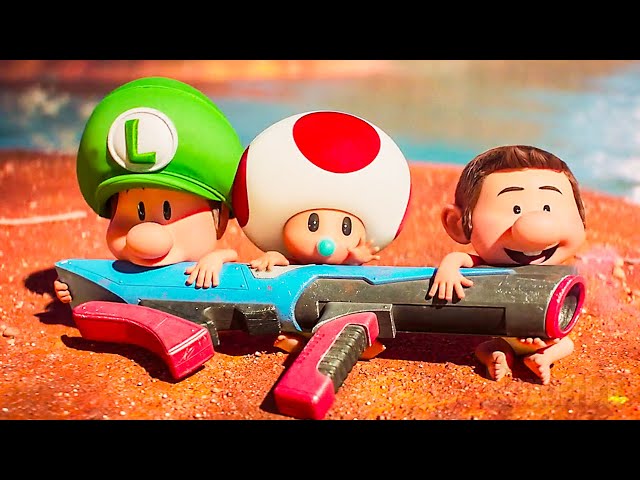 The Super Mario 2 CUTEST Moments (Baby Mario, Baby Toad ❤) 🌀 4K