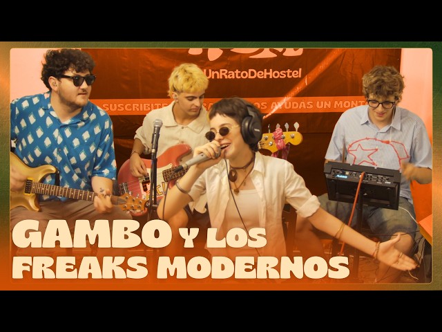 GAMBO y LOS FREAKS MODERNOS en el HOSTEL | UN RATO DE GAMBO 🔥 MOMENTO FOGÓN