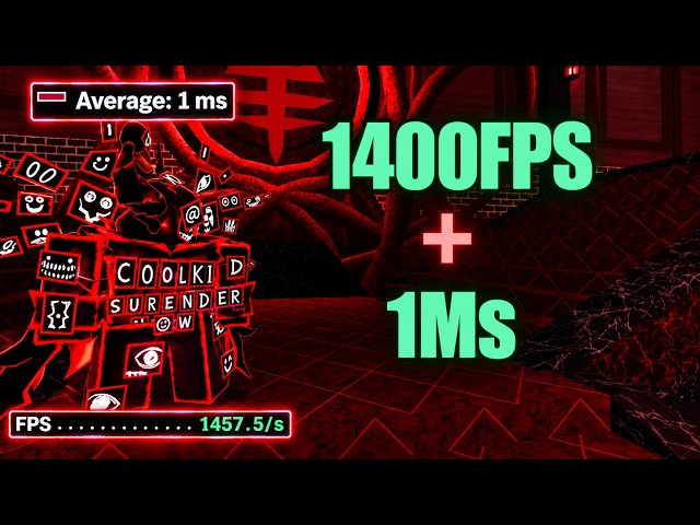 1ms + 1400 FPS Is Actually INSANE...