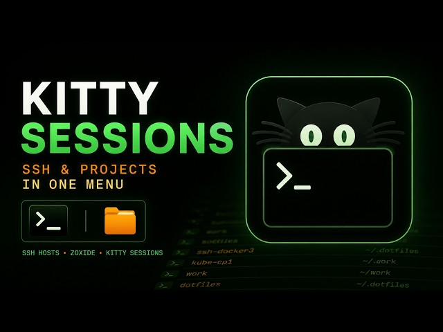 Open SSH Sessions Faster with Kitty Terminal