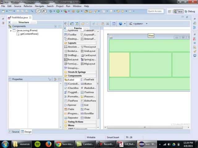 Java Gui Design w/ WindowBuilder Designer (Part 1 of 5)