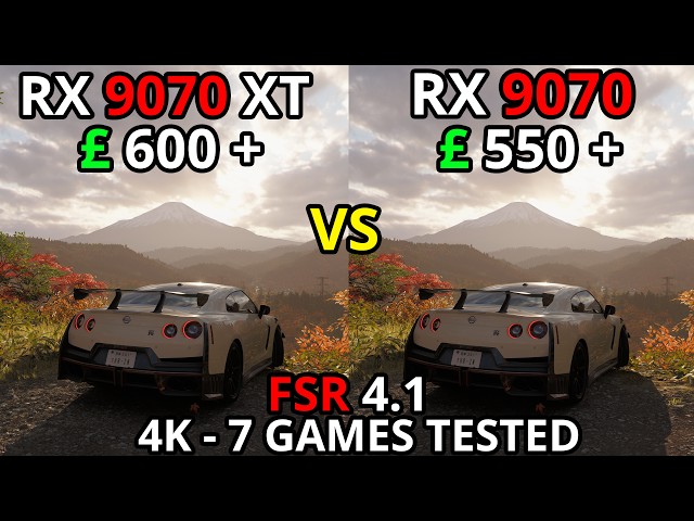 RX 9070 XT VS RX 9070 | 4K | FSR Q | 7 Games Tested | Is it worth buying the RX 9070?