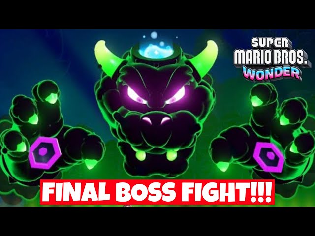 *New* Super Mario Bros. Wonder - Final Boss Fight!!!