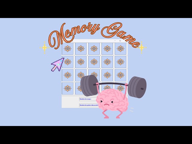 Memory Game - Jeu de mémoire🧠✨