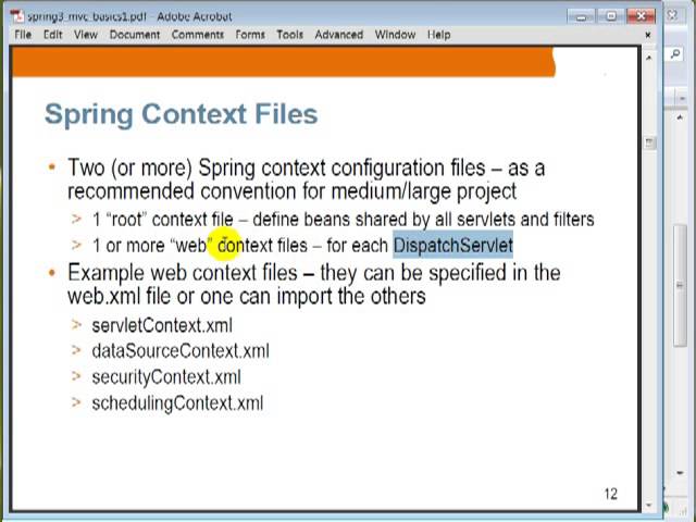 SpringMVC Basics Part 1 (Topic #7: Spring course from JPassion.com)