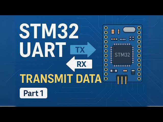 STM32 UART Tutorial #1: Configure Parameters and Send Data