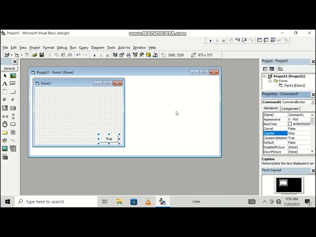 VB 6.0,WORKING WITH COMMAND BUTTONS
