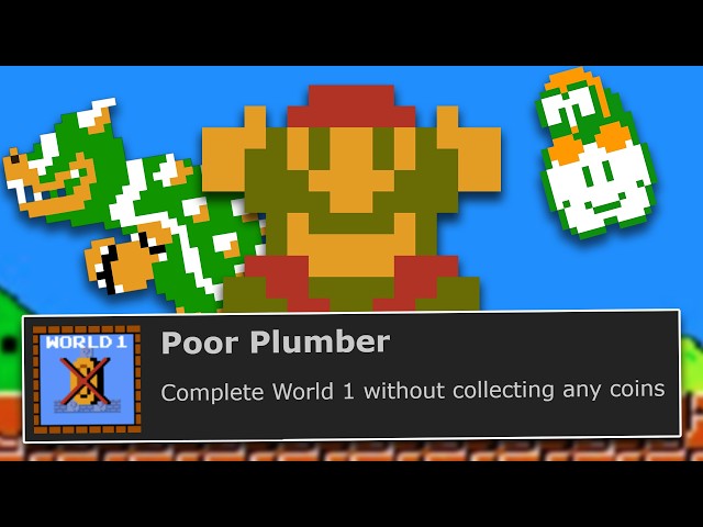 I Got EVERY ACHIEVEMENT In Super Mario Bros. (NES) - RetroAchievements