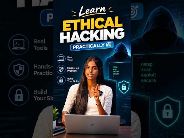 🔐 Want to learn Ethical Hacking practically instead of just watching tutorials?