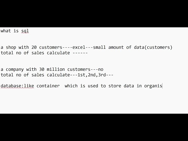 SQL Tutorial for Beginners | Introduction to SQL | Episode 1 