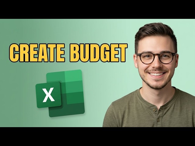 How to Create Simple Monthly Budget in Microsoft Excel [2026 Tutorial for Beginners]
