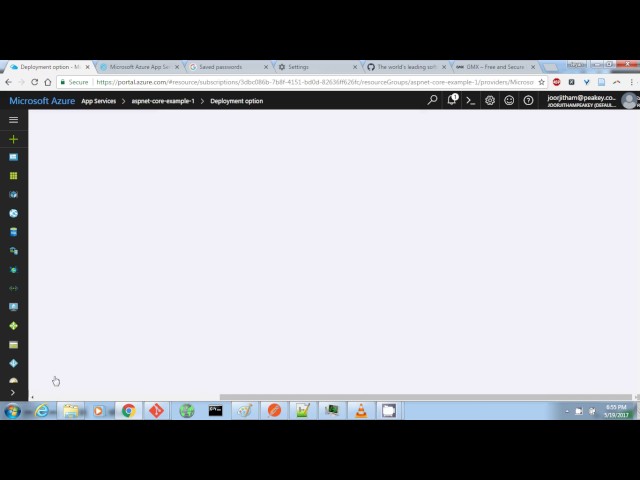 ASP.NET Core Tutorial - Lesson One - Part Six - Finish Deployment