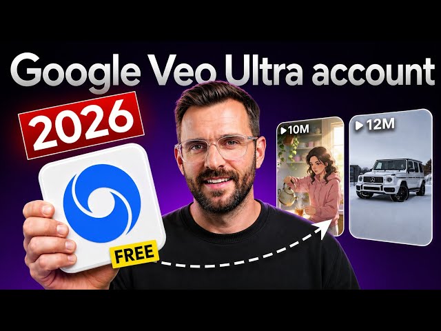 Google VEO 3.1 Ultra FREE 🤯 Unlimited AI Video Generator | Google Flow Tutorial 2026