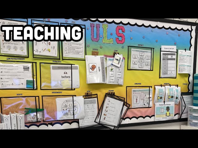 How I teach and prepare the Unique Learning System Elementary Special Education Curriculum