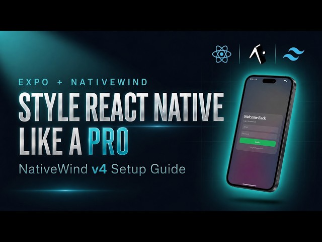 How to Use Tailwind CSS in React Native with NativeWind | React Native Expo