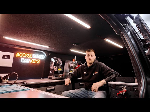 A Tour of my Mobile Work Shop! | Access Denied Car Keys Van Tour
