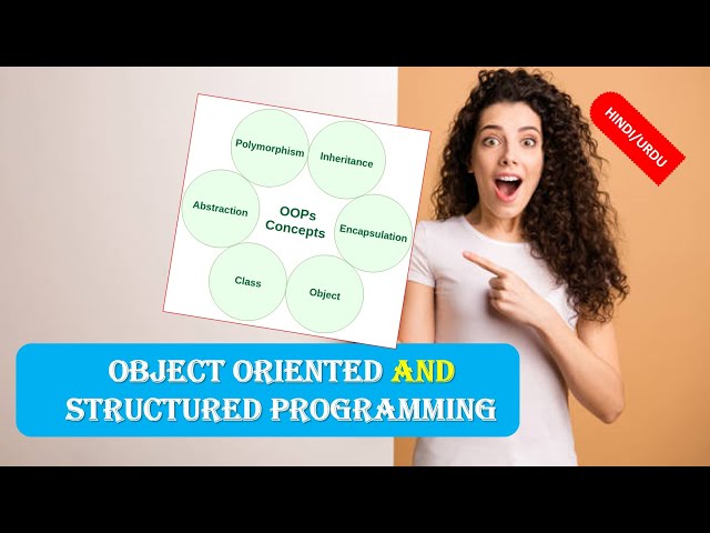 Object Oriented vs Structured Programming , Object Oriented and Structured Programming in HINDI