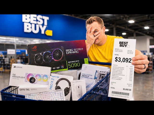 I Bought a 5 Star Gaming Setup From Best Buy!