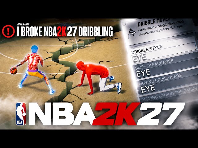 I BROKE NBA 2K27 DRIBBLING ON THE FIRST DAY! FASTEST DRIBBLE SIGS ON NBA 2K27! HOW TO GLITCH DRIBBLE