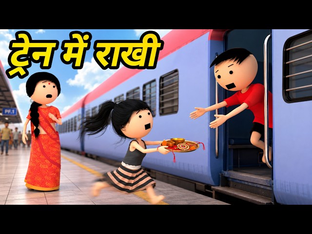 JOKE OF - TRAIN MEIN PAAN WALA  ( ट्रेन में पान वाला ) - Comedy time toons