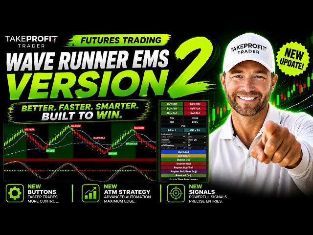 🚀 Wave Runner EMS Version 2 Is HERE! | New ATM Strategy, New Signals & More