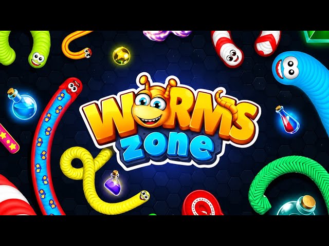 🎮 Worms Zone 🐍 Biggest Worm Battle! | Crazy Gameplay Python snake 