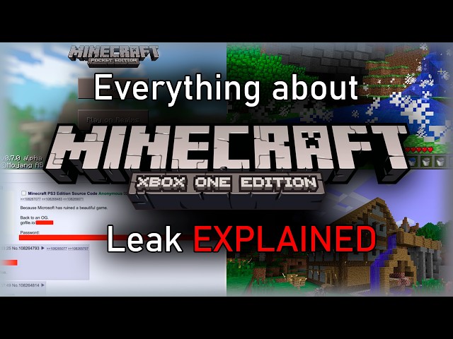LEAKED Minecraft Console Code - EVERYTHING Explained