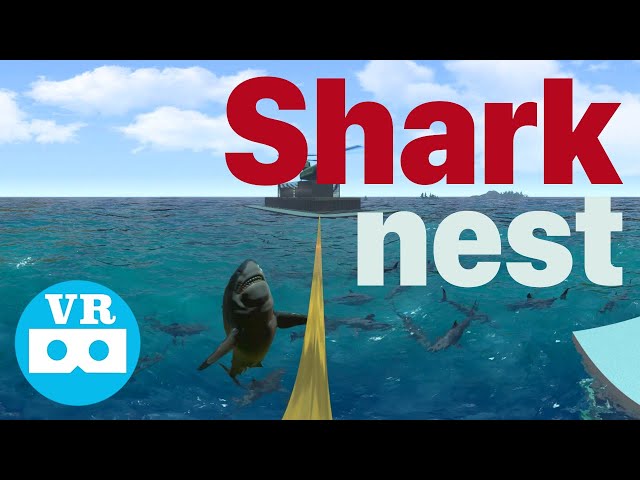 Steel beam crossing #3 | Shark nest | VR180 3D | VR Video | Unity