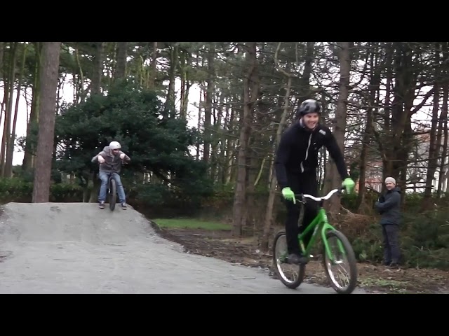 Silloth - Opening of the BMX track December 2013.