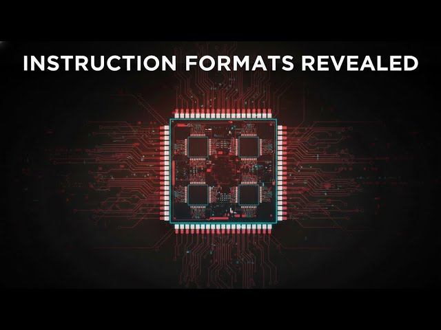 Instruction Formats Explained 🖥️ | Zero, One, Two & Three Address | Computer Architecture