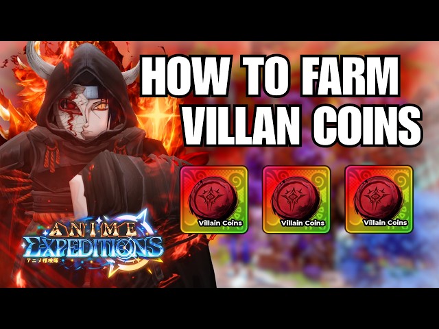 BEST METHOD To Farm Villan Coins in NEW Villan Invasion Event (Anime Expeditions Update 0.5)
