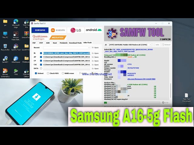 Samsung A16 5g Flashing | Samsung A66p Flash And firmware Free