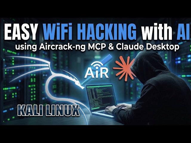 AI Made Wi-Fi Hacking Way Too Easy! (Aircrack-ng MCP + Claude)