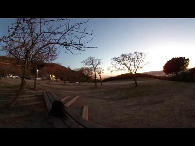 Montaje telescopios Aster Sant Pere martir 360 grados samsung gear